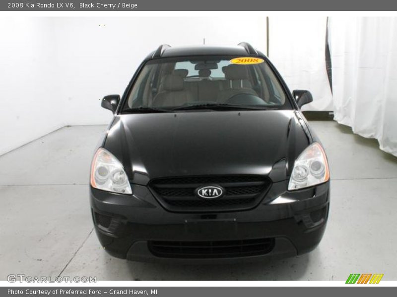Black Cherry / Beige 2008 Kia Rondo LX V6