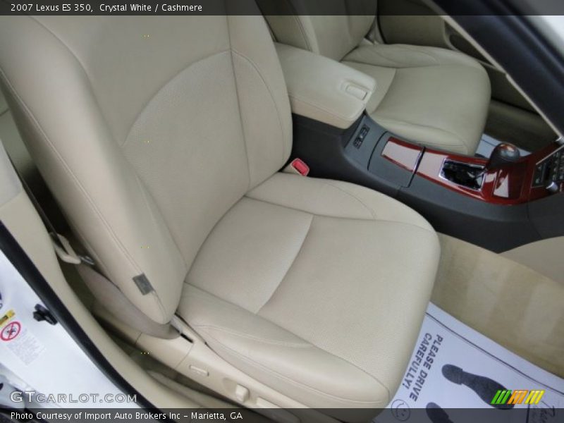 Crystal White / Cashmere 2007 Lexus ES 350