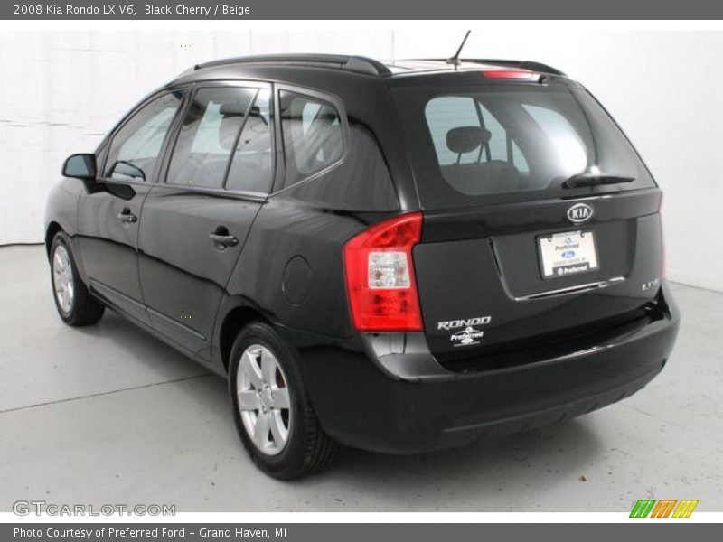 Black Cherry / Beige 2008 Kia Rondo LX V6