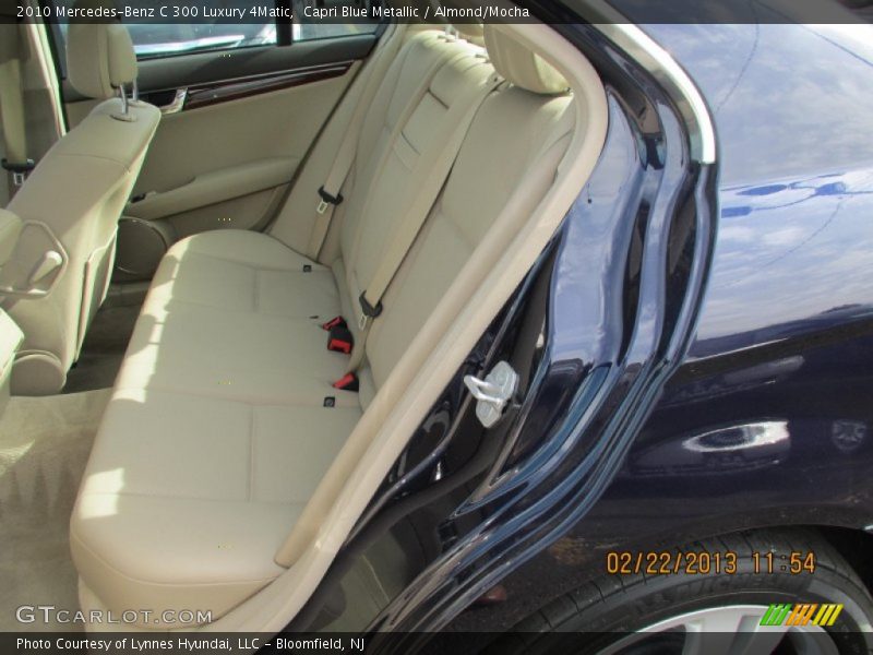 Capri Blue Metallic / Almond/Mocha 2010 Mercedes-Benz C 300 Luxury 4Matic