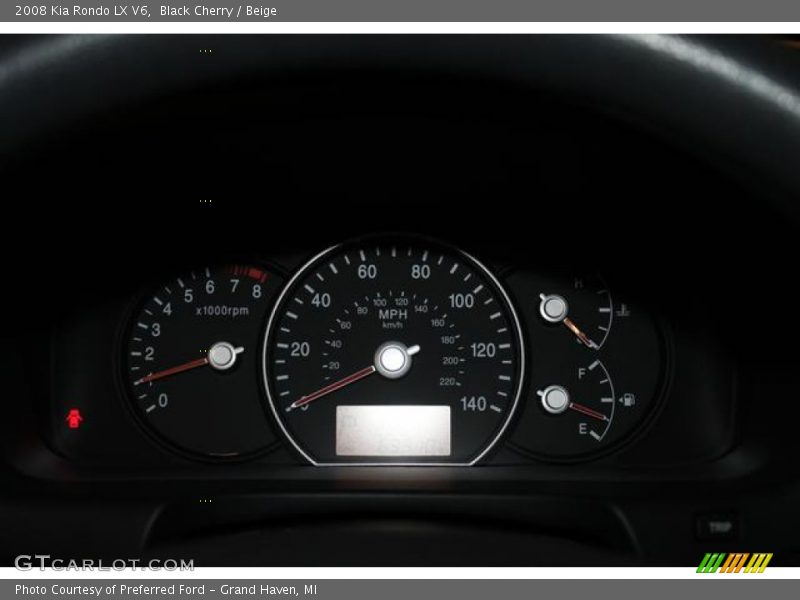  2008 Rondo LX V6 LX V6 Gauges