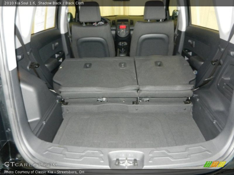 Shadow Black / Black Cloth 2010 Kia Soul 1.6