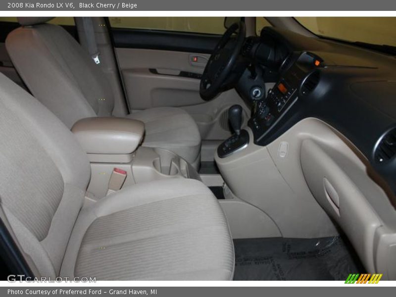 Black Cherry / Beige 2008 Kia Rondo LX V6