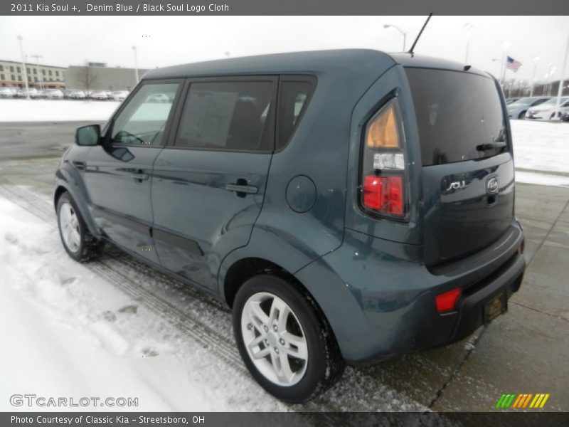 Denim Blue / Black Soul Logo Cloth 2011 Kia Soul +