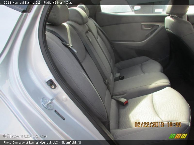 Radiant Silver / Gray 2011 Hyundai Elantra GLS