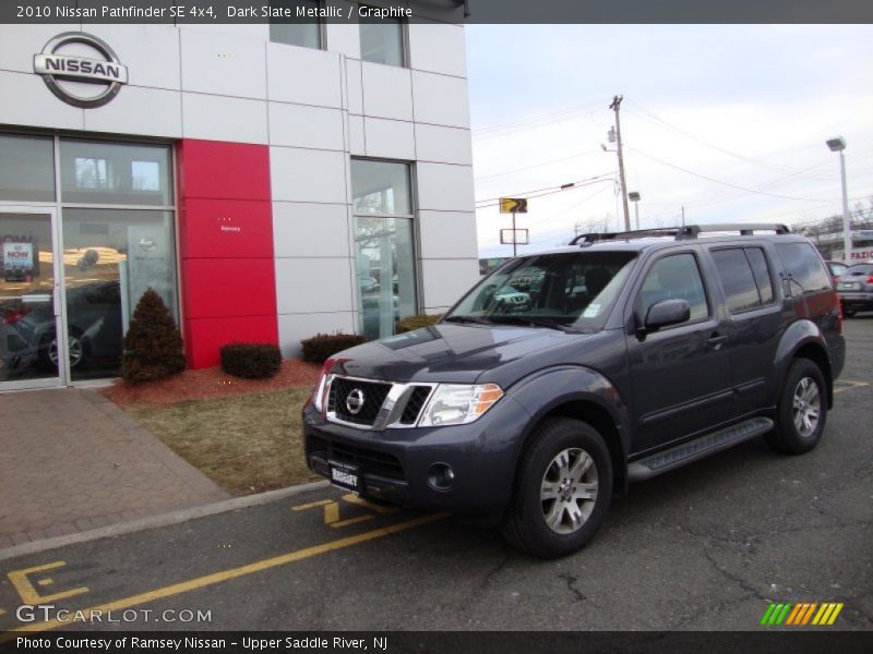 Dark Slate Metallic / Graphite 2010 Nissan Pathfinder SE 4x4
