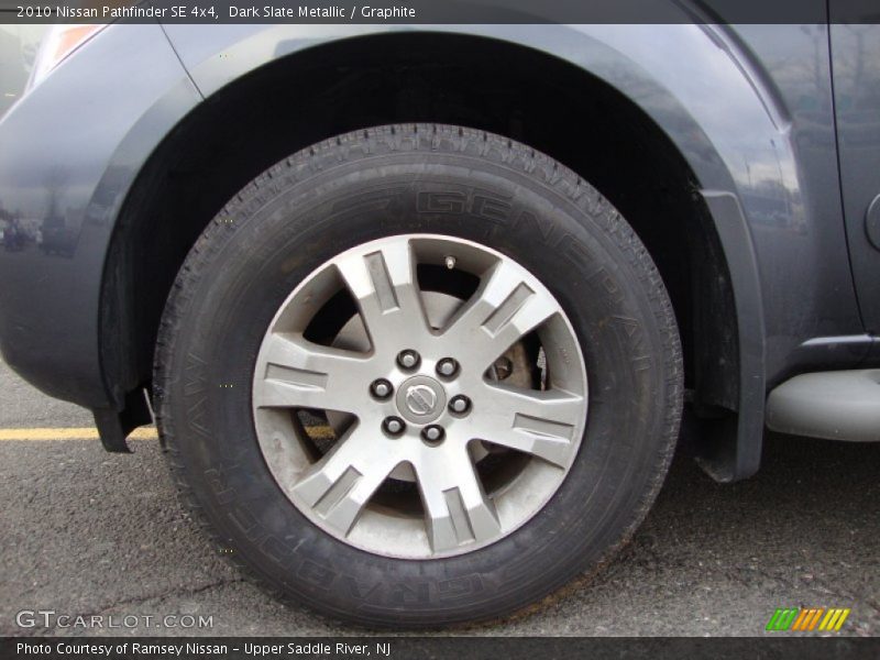 Dark Slate Metallic / Graphite 2010 Nissan Pathfinder SE 4x4