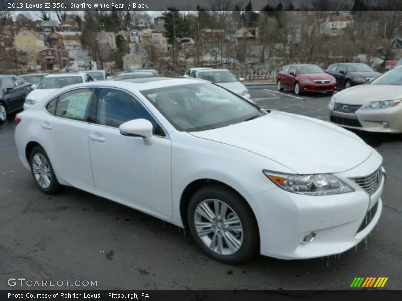 Starfire White Pearl / Black 2013 Lexus ES 350