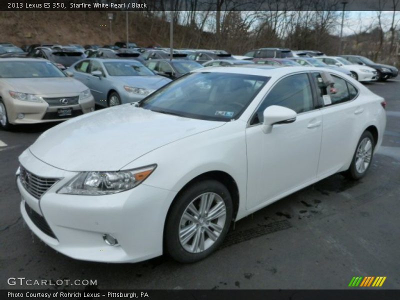 Starfire White Pearl / Black 2013 Lexus ES 350