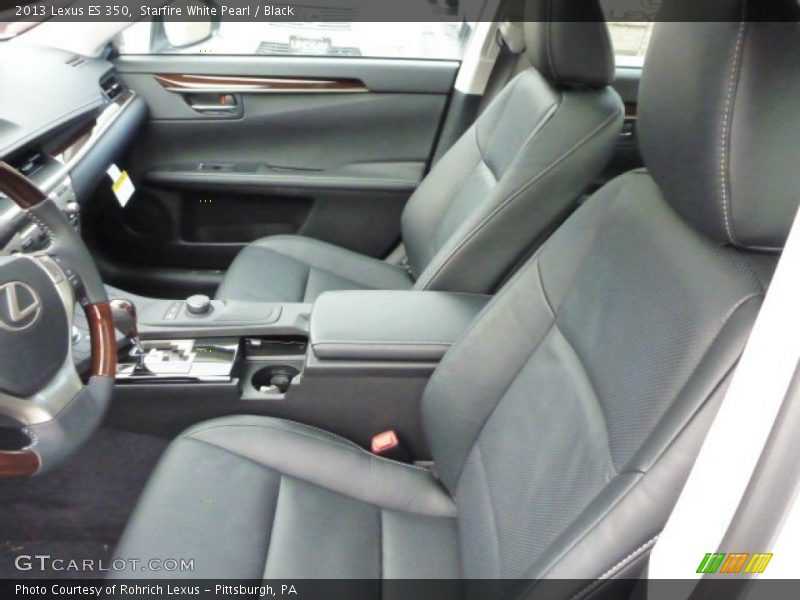 Starfire White Pearl / Black 2013 Lexus ES 350