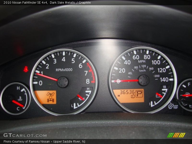 Dark Slate Metallic / Graphite 2010 Nissan Pathfinder SE 4x4