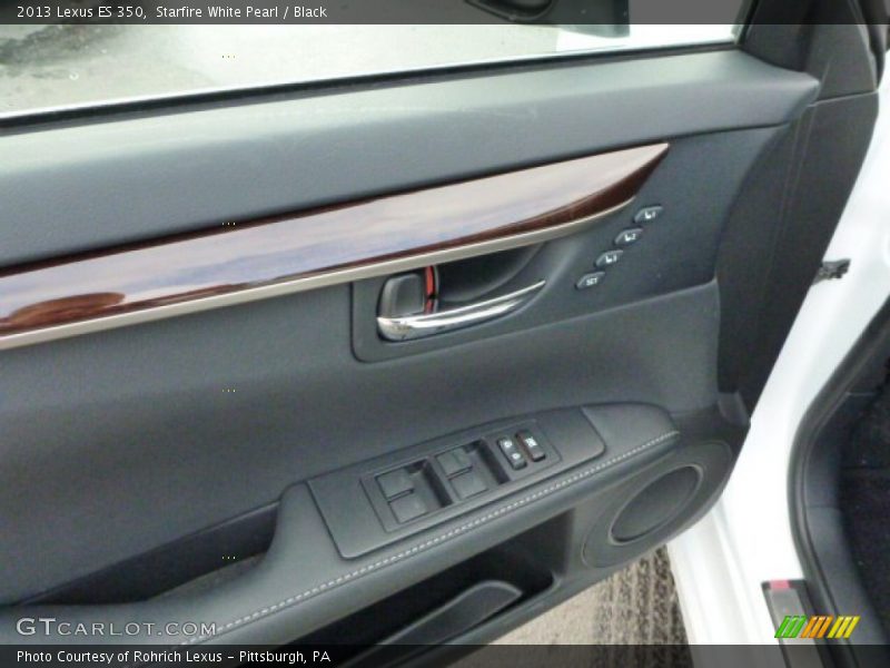 Starfire White Pearl / Black 2013 Lexus ES 350