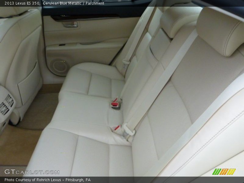Cerulean Blue Metallic / Parchment 2013 Lexus ES 350