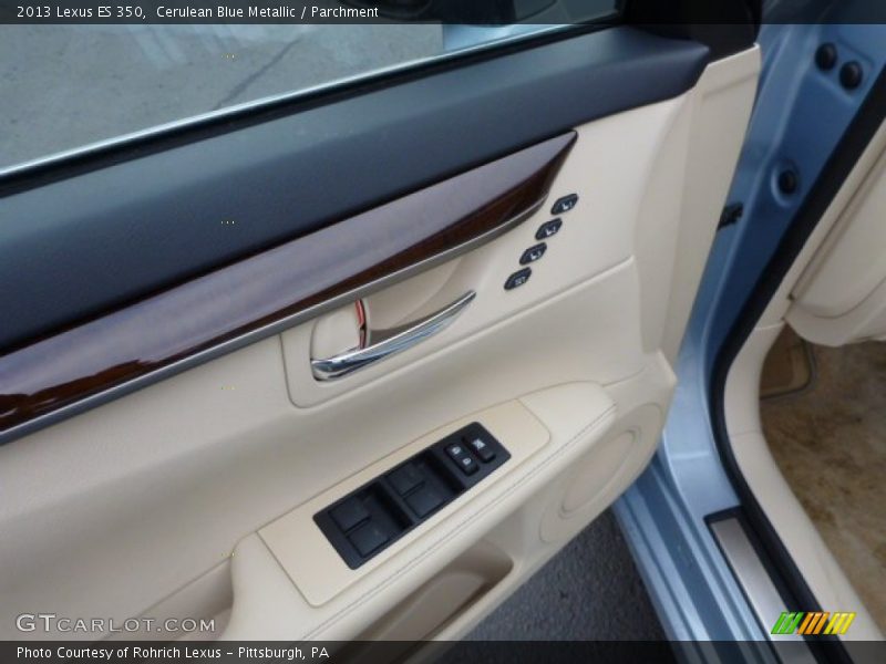Cerulean Blue Metallic / Parchment 2013 Lexus ES 350