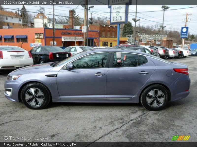 Light Graphite / Black 2011 Kia Optima Hybrid