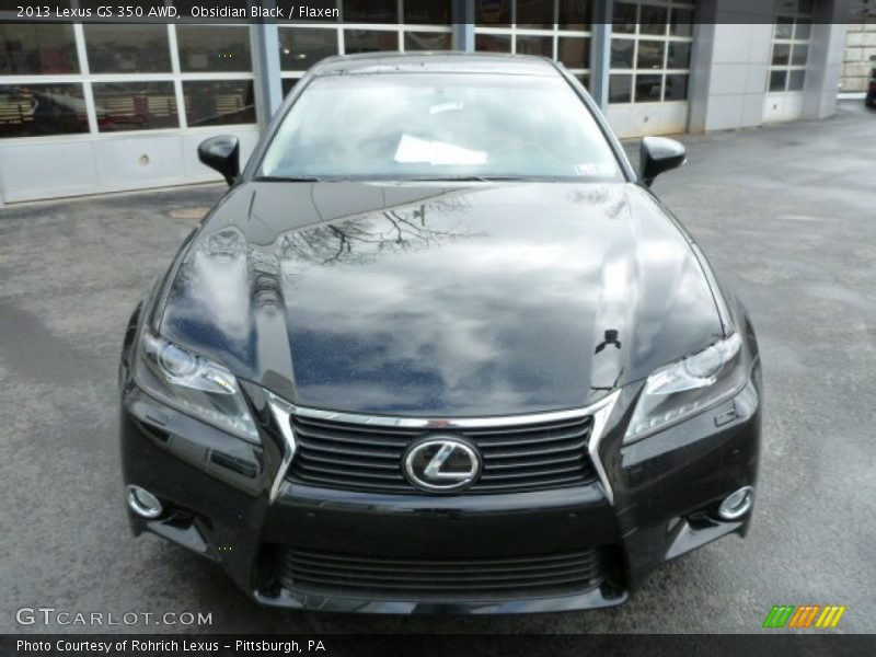 Obsidian Black / Flaxen 2013 Lexus GS 350 AWD