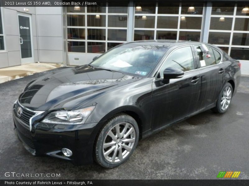 Obsidian Black / Flaxen 2013 Lexus GS 350 AWD