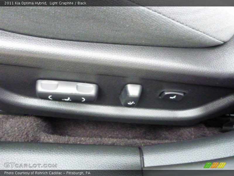 Light Graphite / Black 2011 Kia Optima Hybrid