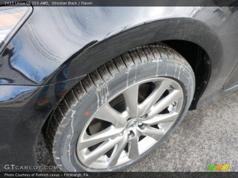 Obsidian Black / Flaxen 2013 Lexus GS 350 AWD