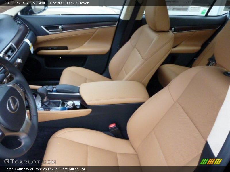 Obsidian Black / Flaxen 2013 Lexus GS 350 AWD