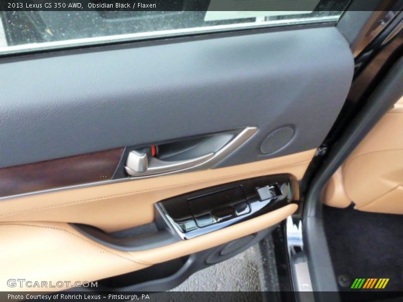 Obsidian Black / Flaxen 2013 Lexus GS 350 AWD