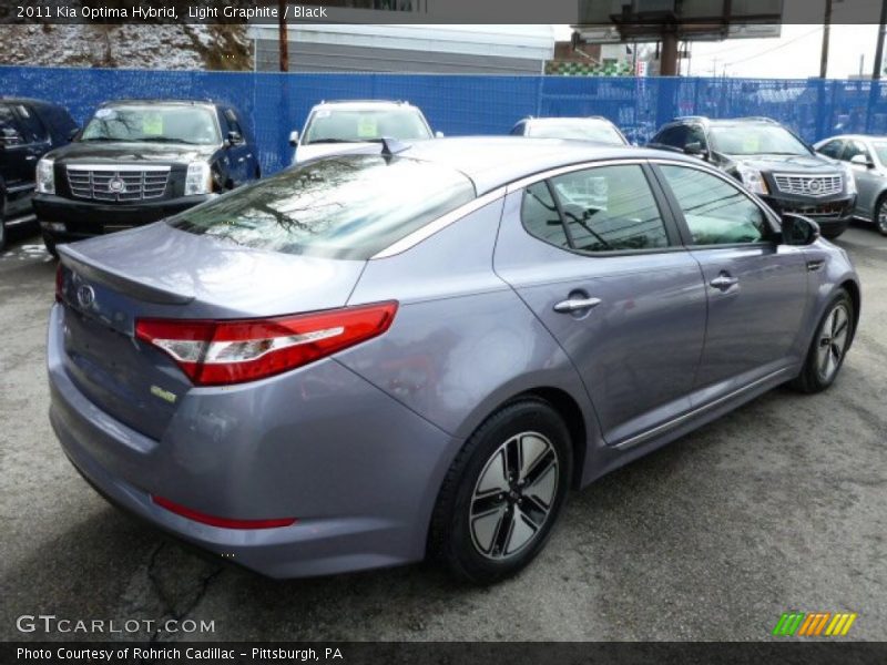 Light Graphite / Black 2011 Kia Optima Hybrid