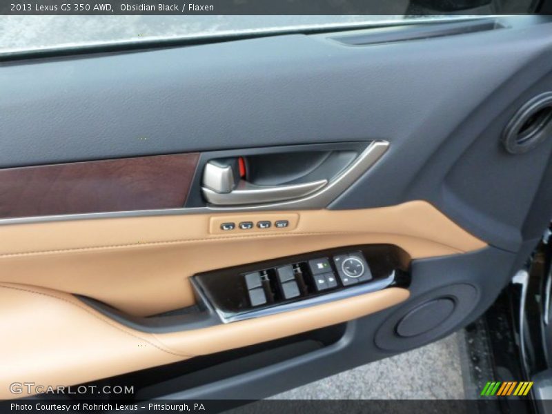 Obsidian Black / Flaxen 2013 Lexus GS 350 AWD