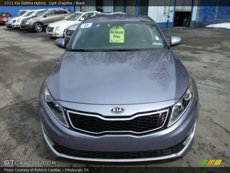 Light Graphite / Black 2011 Kia Optima Hybrid
