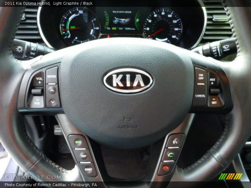  2011 Optima Hybrid Steering Wheel