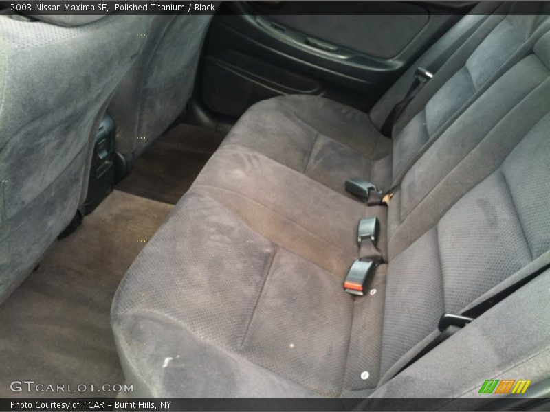 Polished Titanium / Black 2003 Nissan Maxima SE