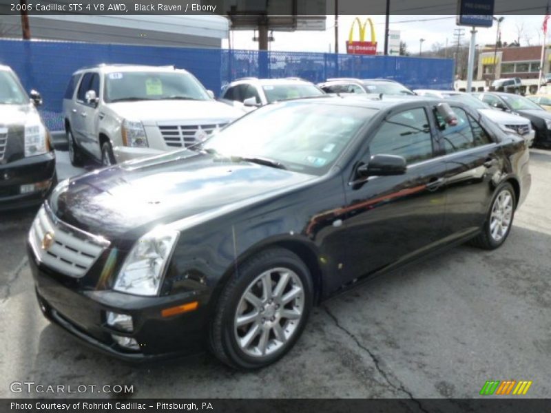 Black Raven / Ebony 2006 Cadillac STS 4 V8 AWD