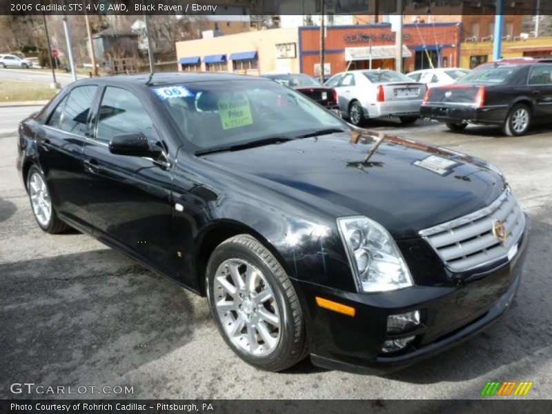 Black Raven / Ebony 2006 Cadillac STS 4 V8 AWD