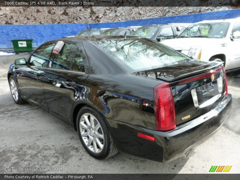 Black Raven / Ebony 2006 Cadillac STS 4 V8 AWD