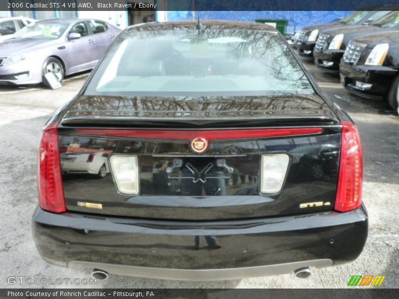 Black Raven / Ebony 2006 Cadillac STS 4 V8 AWD
