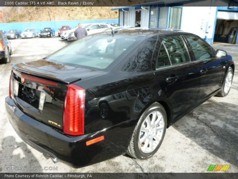 Black Raven / Ebony 2006 Cadillac STS 4 V8 AWD