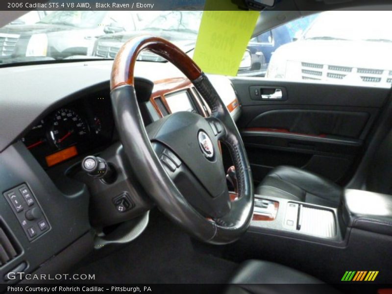 Black Raven / Ebony 2006 Cadillac STS 4 V8 AWD