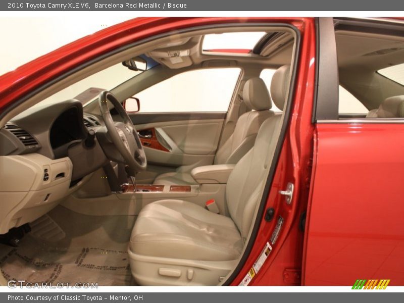 Barcelona Red Metallic / Bisque 2010 Toyota Camry XLE V6