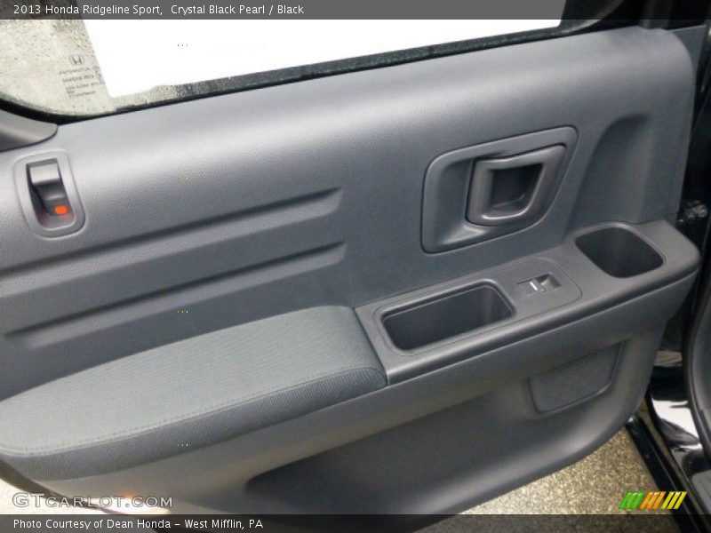 Crystal Black Pearl / Black 2013 Honda Ridgeline Sport