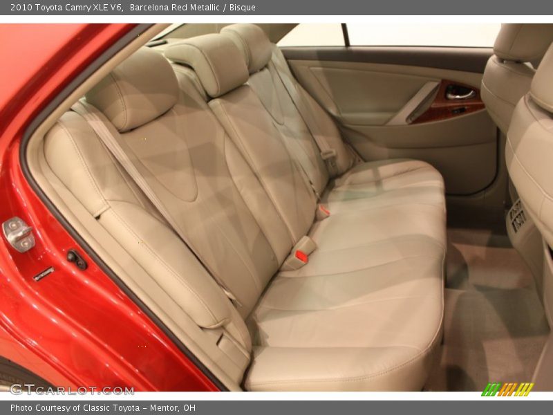 Rear Seat of 2010 Camry XLE V6