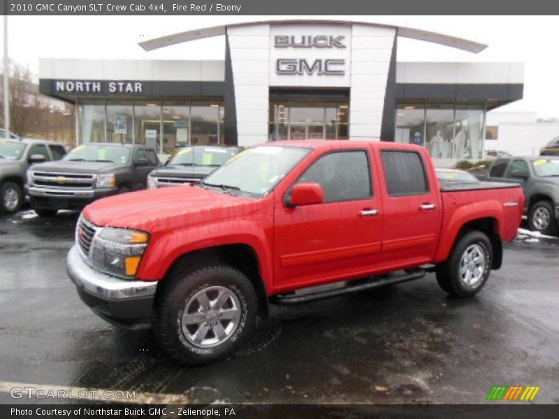Fire Red / Ebony 2010 GMC Canyon SLT Crew Cab 4x4