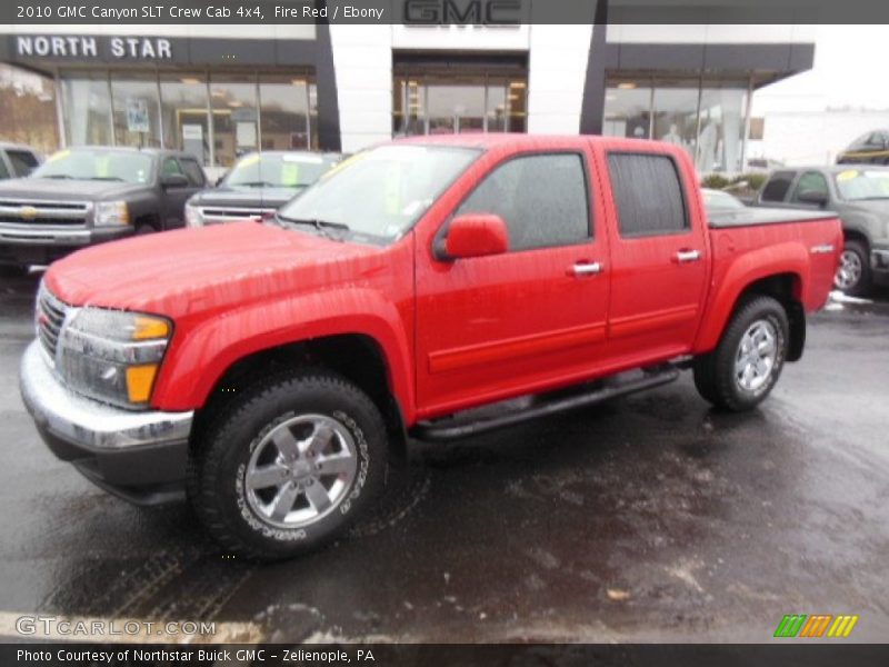 Fire Red / Ebony 2010 GMC Canyon SLT Crew Cab 4x4