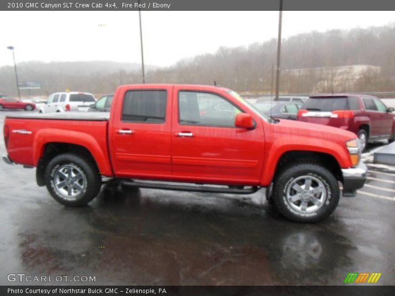  2010 Canyon SLT Crew Cab 4x4 Fire Red