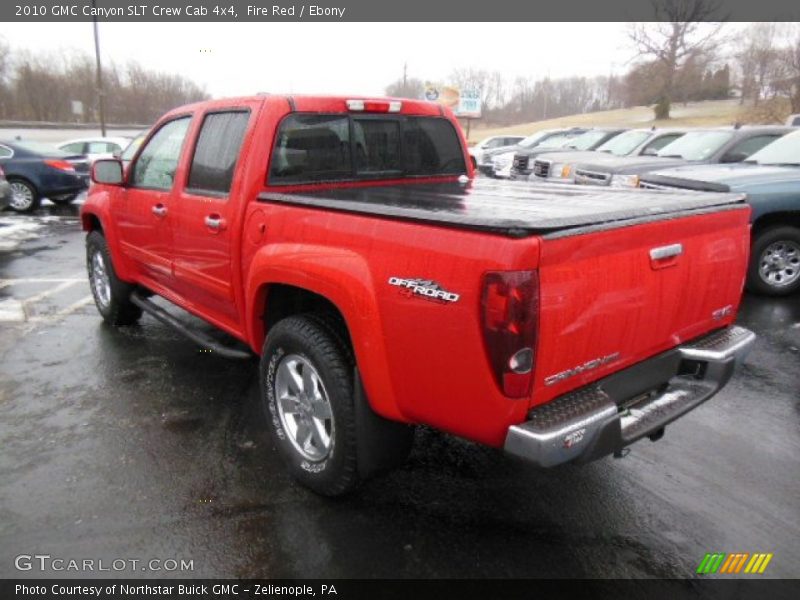  2010 Canyon SLT Crew Cab 4x4 Fire Red