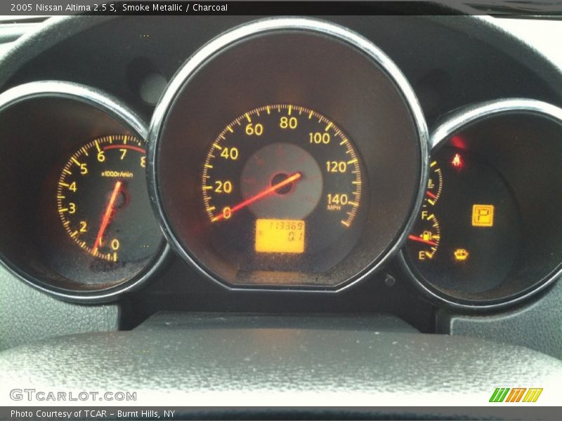 Smoke Metallic / Charcoal 2005 Nissan Altima 2.5 S