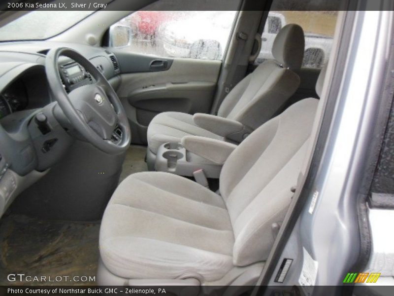 Silver / Gray 2006 Kia Sedona LX