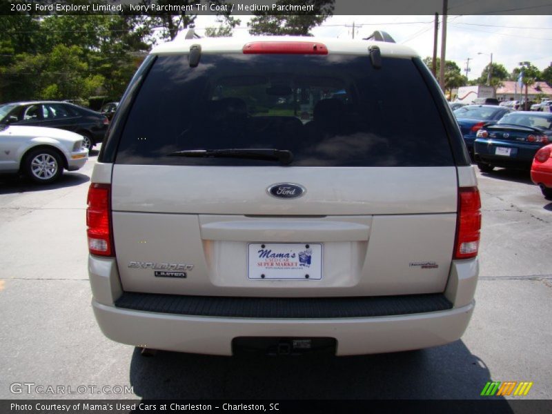Ivory Parchment Tri Coat / Medium Parchment 2005 Ford Explorer Limited