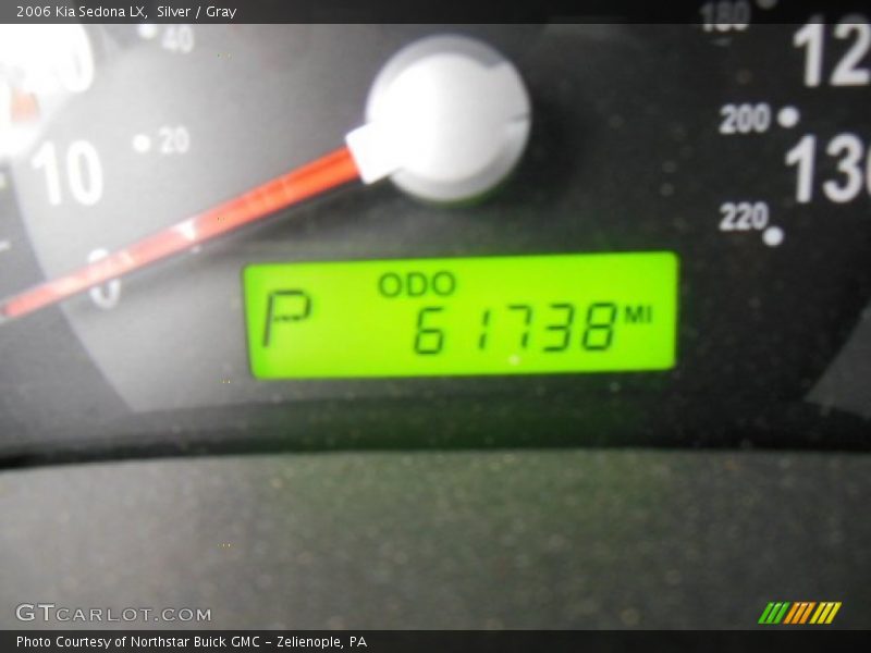 Silver / Gray 2006 Kia Sedona LX