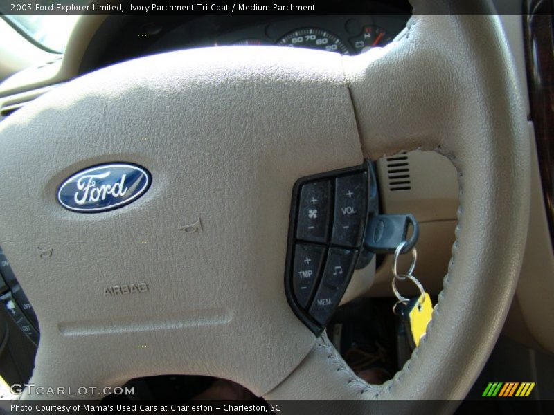 Ivory Parchment Tri Coat / Medium Parchment 2005 Ford Explorer Limited