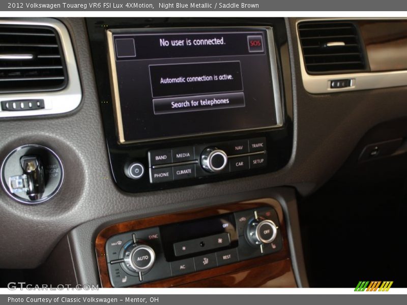Night Blue Metallic / Saddle Brown 2012 Volkswagen Touareg VR6 FSI Lux 4XMotion