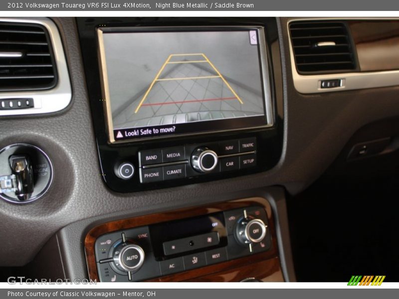 Night Blue Metallic / Saddle Brown 2012 Volkswagen Touareg VR6 FSI Lux 4XMotion